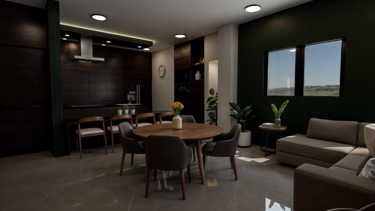 Departamento 01 Calella Living