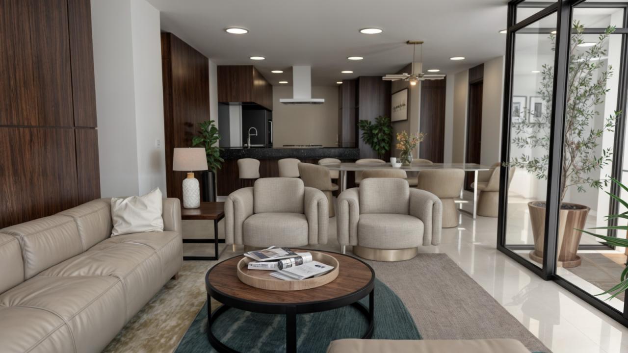 Departamento PENTHOUSE 01 Calella Living